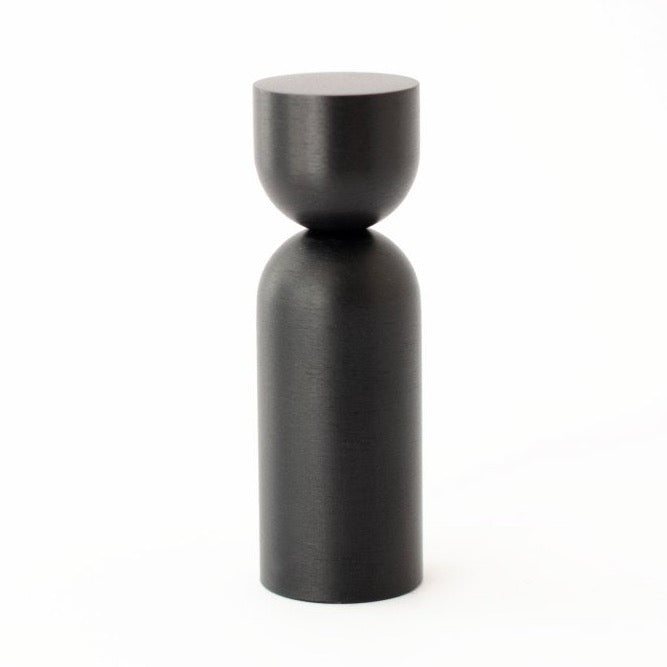 Matte Black "Pedestal Cup" Round Wall Hook
