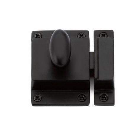 Matte Black Cabinet Latch | Knobs