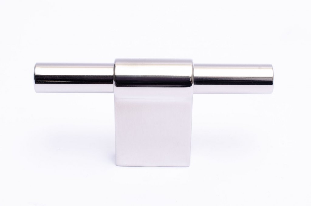 Line Polished Stainless Steel Cabinet Knobs and Drawer Pulls | Pulls