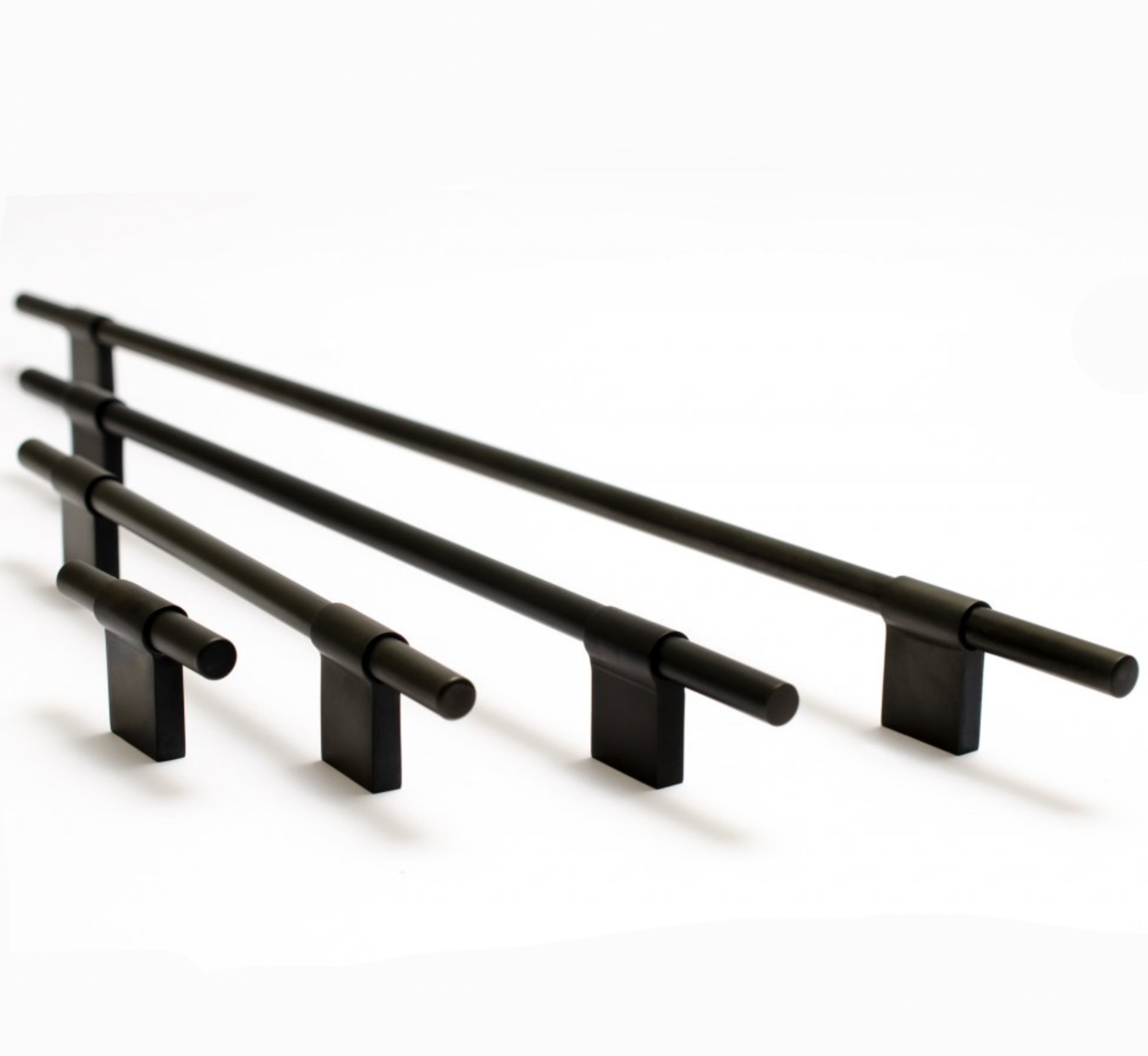 Line Matte Black Cabinet Knobs and Drawer Pulls | Pulls